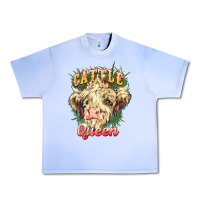 Grape Ice cattle queen Urban Heavy Tee - NancyCooperArtShop