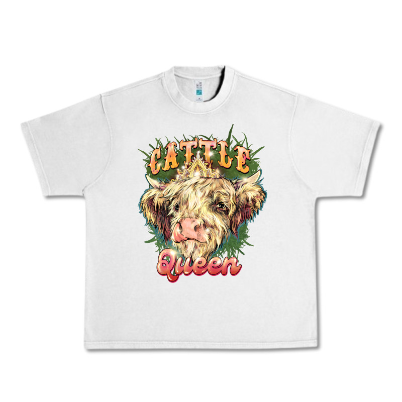 Cattle Queen Urban Heavy Tee by NancyCooperArtShop | Teevron