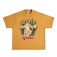 Peanut Butter cattle queen Urban Heavy Tee - NancyCooperArtShop