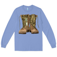 Colony Blue soldier boots Long Sleeve Tee - RanaPortraitStore