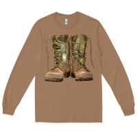 Toasted Coconut soldier boots Long Sleeve Tee - RanaPortraitStore