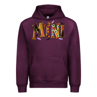 Mauve Wine halloween mini Urban Hoodie - BundleAndBundleShop
