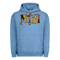 Pigment Pebble Blue halloween mini Urban Hoodie - BundleAndBundleShop