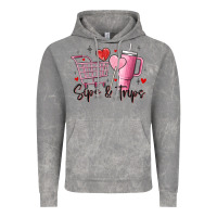 Cloud Rock sips & trips target inspired stanley Vintage Hoodie - MaliasSmallBusiness
