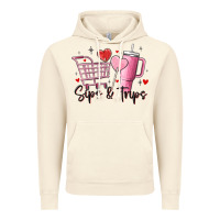 Vintage Artic sips & trips target inspired stanley Vintage Hoodie - MaliasSmallBusiness