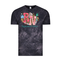 Cloud Black rn registered nurse western Vintage Tee - NancyCooperArtShop