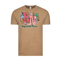 Vintage Coffee rn registered nurse western Vintage Tee - NancyCooperArtShop