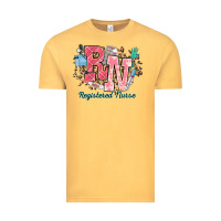 Vintage Mustard rn registered nurse western Vintage Tee - NancyCooperArtShop