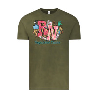 Vintage Olive rn registered nurse western Vintage Tee - NancyCooperArtShop