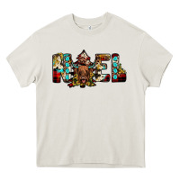 Cream noel Heavy Core Tee - JahusDesignShop