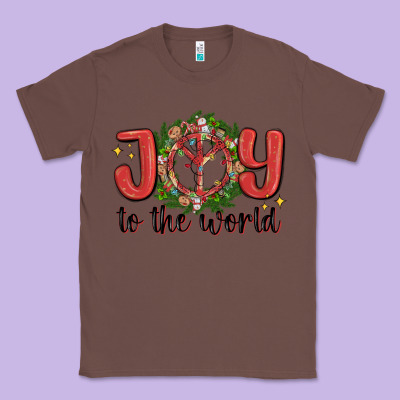 Joy To The World Classic Tee Designed By Maliassmallbusiness