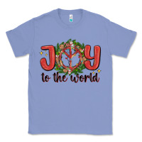 Colony Blue joy to the world Classic Tee - MaliasSmallBusiness