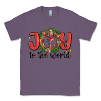 Lavender joy to the world Classic Tee - MaliasSmallBusiness