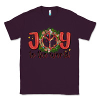 Plum joy to the world Classic Tee - MaliasSmallBusiness