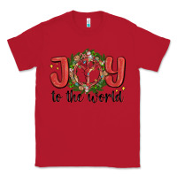 Red joy to the world Classic Tee - MaliasSmallBusiness