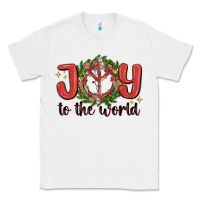 White joy to the world Classic Tee - MaliasSmallBusiness