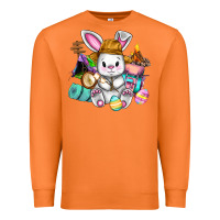 Carrot Easter Day Camper  Happy Easter Day Premium Sweatshirt - CowGirlArtShop