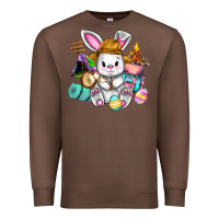 Chestnut Easter Day Camper  Happy Easter Day Premium Sweatshirt - CowGirlArtShop
