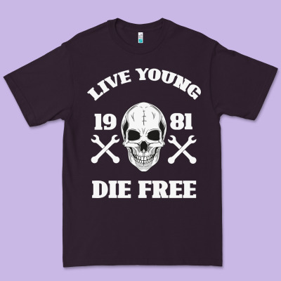 Live Young Die Free Premium Tee Designed By Bettercallsaul