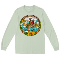 Matcha teaching my tribe round earring Long Sleeve Tee - BundleAndBundleShop