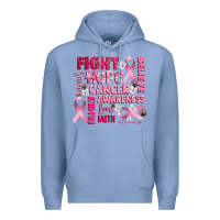 Colony Blue cancer awareness fight believe hope survive Premium Hoodie - CowGirlArtShop