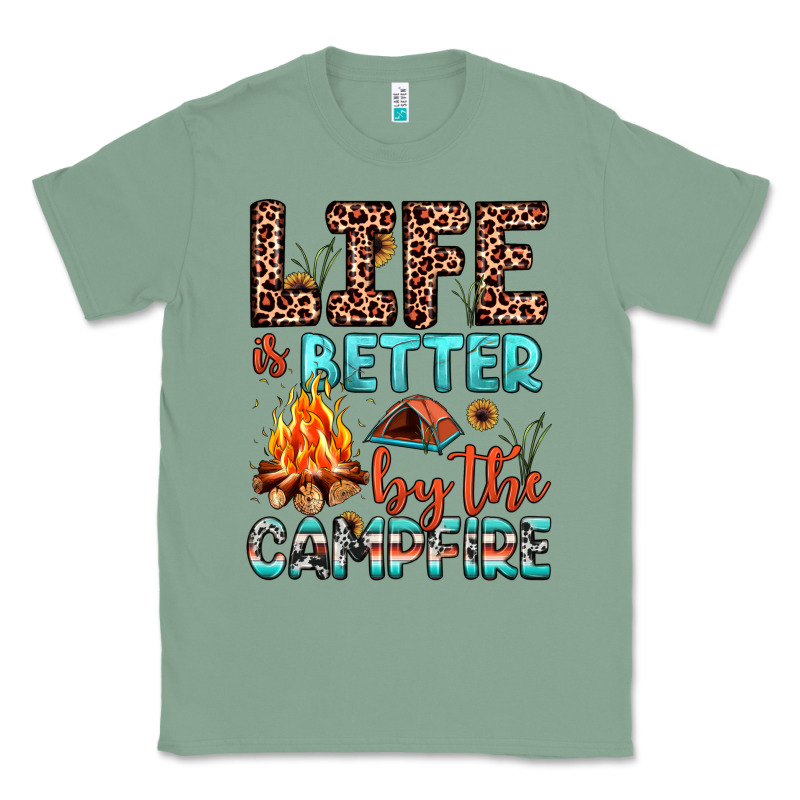 Life Is Better By The Campfire Classic Tee by JahusDesignShop | Teevron