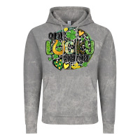 Cloud Rock one lucky mama Vintage Hoodie - MaliasSmallBusiness