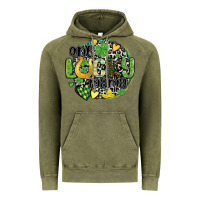 Vintage Olive one lucky mama Vintage Hoodie - MaliasSmallBusiness
