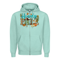 Western Howdy Fall Zipper Hoodie | Teevron