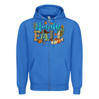 True Royal Western howdy Fall Zipper Hoodie - NancyCooperArtShop