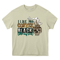 Mossy i like my coffee black like my soul Heavy Core Tee - Jasminsmagicworld