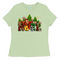 Matcha western noel Christmas gifts Ladies Tee - AdoDesignShop