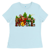 Western Noel Christmas Gifts Ladies Tee | Teevron