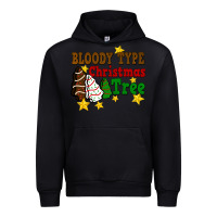 Black Bloody Type Christmas Tree Urban Hoodie - FaDigitalArtStudio