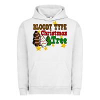 Pigment Lunar Rock Bloody Type Christmas Tree Urban Hoodie - FaDigitalArtStudio