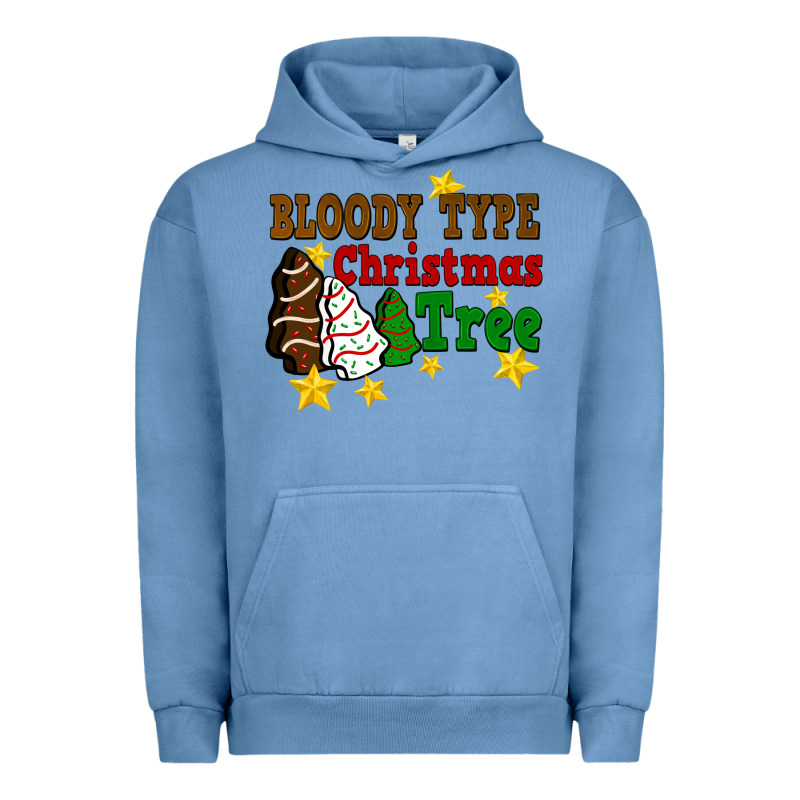 Bloody Type Christmas Tree Urban Hoodie by FaDigitalArtStudio | Teevron