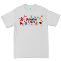 Dove Grey love vibes and valentines Premium Tee - AdoDesignShop