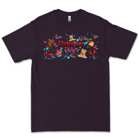 Plum love vibes and valentines Premium Tee - AdoDesignShop