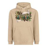 He Lives Easter Day Heavyweight Hoodie | Teevron