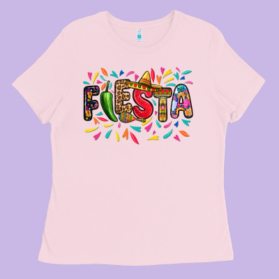 Fiesta Ladies Tee Designed By Ranaportraitstore