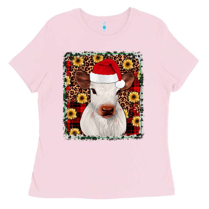 Heifer Christmas Ladies Tee by JahusDesignShop | Teevron