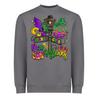 Storm new orleans mardi gras Heavyweight Sweatshirt - LillyAllenDesigns