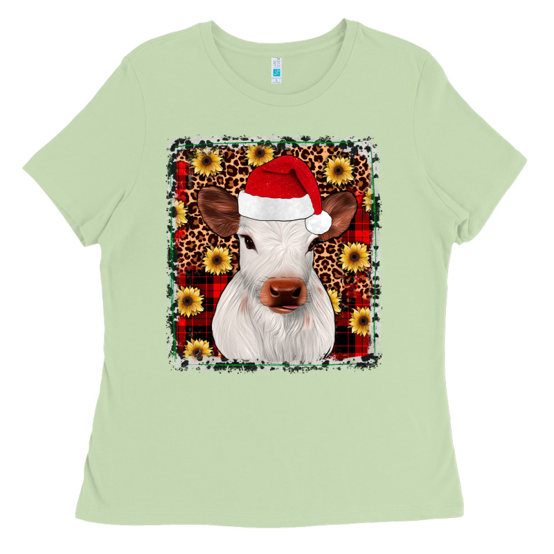 Heifer Christmas Ladies Tee by JahusDesignShop | Teevron