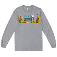 Heather Grey thankful nurse fall libbey glass Long Sleeve Tee - BundleAndBundleShop