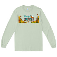 Matcha thankful nurse fall libbey glass Long Sleeve Tee - BundleAndBundleShop