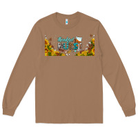 Toasted Coconut thankful nurse fall libbey glass Long Sleeve Tee - BundleAndBundleShop