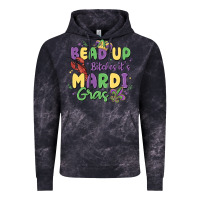 Cloud Black bead up bitches it's mardi gras Vintage Hoodie - MaliasSmallBusiness