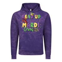 Cloud Purple bead up bitches it's mardi gras Vintage Hoodie - MaliasSmallBusiness
