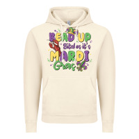 Vintage Artic bead up bitches it's mardi gras Vintage Hoodie - MaliasSmallBusiness