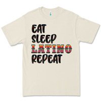 Eat Sleep Latino Repeat Premium Tee | Teevron